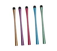 Gadpiparty Penna Stilo Sottile Capacitiva per Touch Screen e Tablet, Set da 5 Pezzi, Leggera e Compatta, per Scrittura a Mano, Disegno e Annotazioni su Smartphone e Colore Casuale