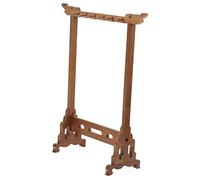 Gadpiparty Pennelli da Scrittura Legno Retrò Supporto Staccabile per Pennello da Calligrafia Organizer Pennello da Tavolo Decorazione Desktop Leggera e Durevole per Casa e Ufficio