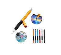 Gadpiparty Pennino Capacitivo Stylus Per Penna Per Tablet e Smartphone Con Disco Trasparente Design Elegante Compatibile Con Tutti Dispositivi Touch Colore Oro