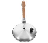 Gadpiparty Pentola Giapponese per Egg Cooker in Alluminio e Legno, Facile da Pulire, con Manico Verticale, per Japanese Cuisine e Riso Fritto