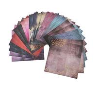 Gadpiparty Pezzi Carta Decorativa per Scrapbooking Design per Album Fotografico e Creazioni Fai da Te Sicura e Duratura per Biglietti e Decorazioni Artigianali