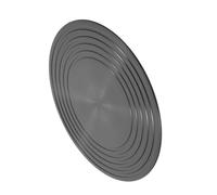 Gadpiparty Piastra di conduzione del calore superiore stufa asse bollire Jet pannello ignifugo tagliere scongelante piastra diffusore fornello da cucina disco convertitore in alluminio Black