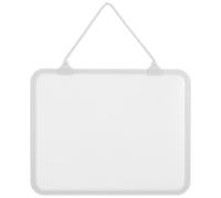 Gadpiparty Piccola Lavagna Bianca Cancellabile a Secco Doppia Faccia 17x21,3 Cm Cordino Staccabile e Superficie Magnetica per Casa, Scuola e Ufficio