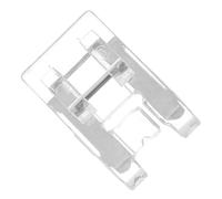 Gadpiparty Piedino per Macchina da Cucire per Cuciture Precise e Finiture | Plastica e Metallo, Guida del Bordo del Tessuto, per Principianti e Ricami, 1 Pezzo Argento