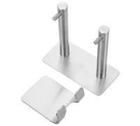 Gadpiparty Porta Asciugacapelli da Parete in Antiruggine Supporto Sospeso Leggero per Bagno Organizer per Phon e Accessori senza Facile da Rimuovere e Installare