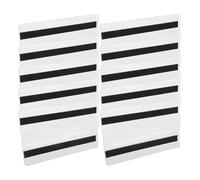 Gadpiparty Porta Etichette Magnetico Piccolo Trasparente 10 Pezzi 152x98mm per Supermercato e Ufficio, Portacartelli Magnetici Impermeabili e Resistenti, Supporto per Schede Identificative