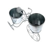 Gadpiparty Porta Piante in Ferro Vintage Forma di Bicicletta Supporto Stabile per Vasi da Interno ed Esterno Decorazione Creativa per Casa Ufficio e Balcone Regalo Originale