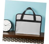 Gadpiparty Portadocumenti Ignifuga Leggera e Portatile per Lavoro Organizer Viaggio con Scomparti Multipli Custodia Sicura per Documenti e Laptop per e Riunioni Professionali