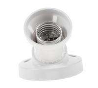 Gadpiparty Portalampada a Listello E27 Presa Di Luce Inclinata, Portalampada Per Lampada Da Scrivania e Sospensione, Base Lampadina Resistente Compatibile Per Riparazione e Installazione Casa Ufficio