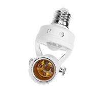 Gadpiparty Portalampada Con Rilevatore Infrarosso Regolabile Presa Lampada Con Rilevamento Movimento Per Corridoi Scale Bagni e Ambienti Interni Montaggio Facile e Funzionamento Affidabile