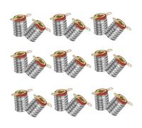 Gadpiparty Portalampada E10 Base a Vite per Lampadine Led, Mini Portalampade per Esperimenti di Fisica, Staffa di Montaggio Compatta per Uso Didattico e Circuiti Elettrici, Confezione da 20