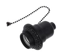 Gadpiparty Portalampada Per Lampade Da Tavolo Base in Bachelite Robusta Adattatore Per Lampadine Vite Facile Installazione e Sicurezza
