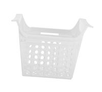 Gadpiparty Portaoggetti Per Congelatore Scomparti Coperchio Contenitori Per Organizzare La Dispensa Pop Organizzazione Organizzatori Cestelli Del Congelatore Fatto Plastica Bianca