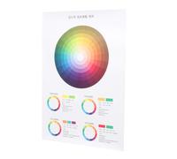 Gadpiparty poster della ruota dei colori cartella colori psicologia del colore grafico della ruota dei colori visiva della ruota dei colori manifesto a colori simbolismo del colore Carta