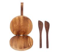 Gadpiparty Pressa per Impasto in Legno Marrone per Preparare Ravioli e Biscotti, Utensile Confortevole che Risparmia e Fatica, Set 1 Pezzo per Uso Domestico