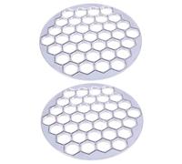 Gadpiparty Pressa per Ravioli da Cucina 37 Fori in Lega 2 Pezzi Strumento Portatile per fare Ravioli e Mini Tortini Domestica Manico lungo per Ristoranti e Uso Casalingo