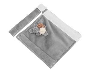 Gadpiparty Protezione Per Maniglia Porta in Tessuto Grigio Anticollisione e Antinfortunistica Per Ragazzo Ragazza Copertura Imbottita e Lavabile Per Maniglia Interna Ed Esterna