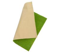 Gadpiparty Quadrati di Finta 25x25 Cm Verde Chiaro, Piastrelle di Sintetica Morbida per Modellismo, Decorazione Paesaggi e Scenari Artigianali, Manto Erboso Artificiale per Casa delle