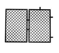 Gadpiparty Recinzione Decorativa 6 Set in Plastica Nera Mini Facile Installazione Barriera Versatile per Piante in Vaso per Giardini e Prati All'aperto per Piccoli Animali