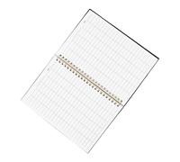 Gadpiparty Registro Orizzontale con Copertina PP con Pagine Righe per Piccole Imprese Monitoraggio Scorte e Gestione Magazzino per e Scuola