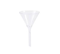 Gadpiparty Riutilizzabile e Facile da Usare Set 5 Pezzi in Vetro Bianco Imbuto Triangolare per Chimica Sperimentale per Esperimenti di Laboratorio