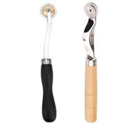 Gadpiparty Rotella per Tracciare Tessuti 2 Pezzi in Ferro Colore Assortito, Ruota Pratica e Robusta per Accessori Macchine da Cucire e Marcapunti Maglia