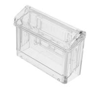 Gadpiparty Scatola Porta Biglietti Da Visita Display Chiaro Carte Titolari Se Stesso Astuccio Per Slot Saluto Porta Della Carta Sottile Base Di Carta Acrilico