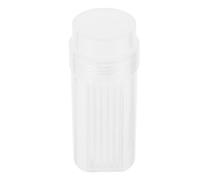 Gadpiparty Scatola Sicura Circolare 5 Trasferimento e Diapositive da Bianca Custodia in Plastica Efficiente e Spedizione Vetrini Microscopio per Laboratorio Medico