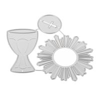 Gadpiparty Scrapbooking Morire Nozze Fustelle di Taglio Fabbricazione Forme Carta creatività Fustella per Scrapbook Fai da Te Stencil Metallico Fustelle per la casa Acciaio al Carbonio Silver
