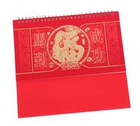 Gadpiparty Scrivania con Design Del Cavallo Mensile Tavolo Flip per e Scuola Organizer Personale con Pagine Staccabili