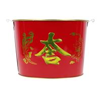 Gadpiparty Secchio per Culto in Acciaio Inox Maniglie, Inceneritore per Carta e Denaro Sacrificale, Adatto per Uso Domestico e Cerimonie Religiose