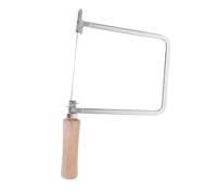 Gadpiparty Seghetto da Traforo Forma U con in Acciaio per Taglio e Plastica Mini Seghetto Manuale per Modellismo e Falegnameria Strumento Compatto e Resistente per Hobbisti