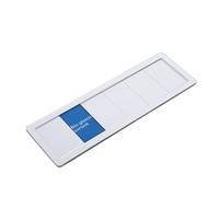 Gadpiparty Segnale Porta Privacy Scorrevole in Acrilico Resistente per Ufficio e Casa Indicatore Stato Riunione Occupato Vuoto Montaggio Magnetico o Nastro Doppio Adatto Uffici Dormitori e