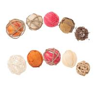 Gadpiparty Set 1 Confezione Sfere Decorative Naturali per Vaso e Ciotola, Leggere e Resistenti allo Sbiadimento, per Decorazioni Tavolo e Feste Natalizie