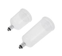 Gadpiparty Set 2 Contenitori Sostituibili per Vernice per Aerografo Flaconi Smontabili per Conservazione Vernice Mini e Portatili per e Pittura