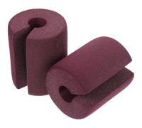 Gadpiparty Set 2 Pezzi Fermaporta Morbidi in Nbr Paracolpi per Porta Piccola Marrone, Clip Antiscivolo per Porte Domestiche e Supporto di Sicurezza e Animali, Protezione Dita e Riduzione