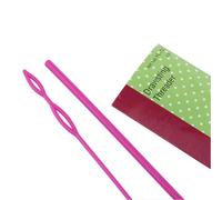 Gadpiparty Set 2 Pezzi Infila-Cordoncini Metallo e Plastica per Cucito Fai da Te, Strumento Multifunzionale per Infilare Fili e Coulisse, Accessorio Artigianale per Lavori di Cucito a Casa