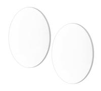 Gadpiparty Set 2 Pezzi Lenti Doppia Concava in Vetro Diametro 10cm Focale 300mm Alta Precisione per Kit Esperimenti Ottici e Dimostrazioni Outdoor