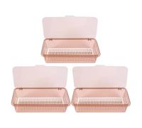 Gadpiparty Set 3 Pezzi Vassoio per Posate Coperto in Plastica Pp con Scolapiatti Integrato e Design Minimalista per Organizzazione Cucina e Cassetto