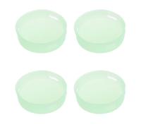 Gadpiparty Set 4 Pezzi Pulsanti Campanello Sostituzione in Silicone Resistente alle Intemperie con Viti, Copertura Rotonda Retroilluminata per Videocitofono, Compatibile per Uso Esterno