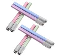 Gadpiparty Set 8 Estensori per Matite in Metallo Portamatite Estensibile per Matite Corte e Pastelli Impugnatura Allungabile per Disegno Scrittura e Uso Scolastico Strumento Portapenne