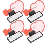 Gadpiparty Set 8 Etichette Identificative Clip per Stetoscopio Targhetta Nome Tubo Stetoscopio Riutilizzabile Etichette Colorate per Identificazione Professionale in Ambito Medico