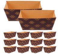 Gadpiparty Set da 25 Stampo Panettone Carta in Carta Spessa e Resistente al Calore, Non Deformabile, per Graduation Parties e uso quotidiano