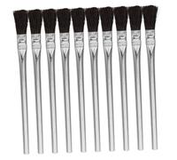 Gadpiparty Set da 36 Pezzi Strumenti in Pelle Pennello per papà del Ponte Pennello Applicatore di Colla Pennelli Professionali Pennello Acido Sfuso Piccoli Pennelli Ferro da Stiro