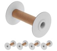 Gadpiparty Set da 5 Rocchetti per Tessitura Domestica in Plastica Resistente, Bobine da Cucito Pratiche Compatibili Macchine da Cucire, Accessori per Lavori di Cucito e Artigianato Fai da Te