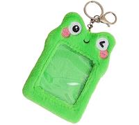 Gadpiparty Set di carte rana cartone animato Porta della carta d'identità manica delle carte buste per carte bustine carte Titolare della carta d'identità Kawaii porta carte d'identità carino