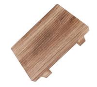 Gadpiparty Sgabello Poggiapiedi in Legno Massello Di Paulownia Supporto Stabile Per Camera e Bagno Sgabellino Portatile Per Adulti e Poggiapiedi Ergonomico Per Riduzione Dolori Schiena