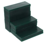 Gadpiparty Sliced Carving Wax Verde, Craft Carving Wax Set, 15 Pezzi, per Intaglio Preciso di Gioielli, per Gioiellieri e Artigiani