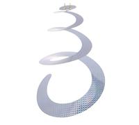 Gadpiparty Spirale Riflettente Antiuccelli Rotante in Resistente Repellente per Giardino Balcone e Cortile Protezione Pratica per Tenere Lontani i Volatili