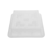 Gadpiparty Stampo per Mattoni Cavi in Cemento 20x20x6 Cm, Cassero Riutilizzabile per Calcestruzzo, Resistente alle Intemperie, per Pavimentazioni e Pareti Esterne